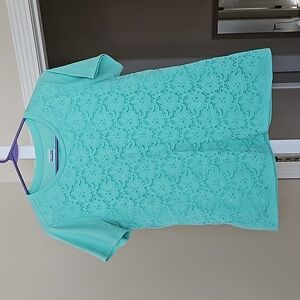 Womans blouse, T Shirt softness In Mint